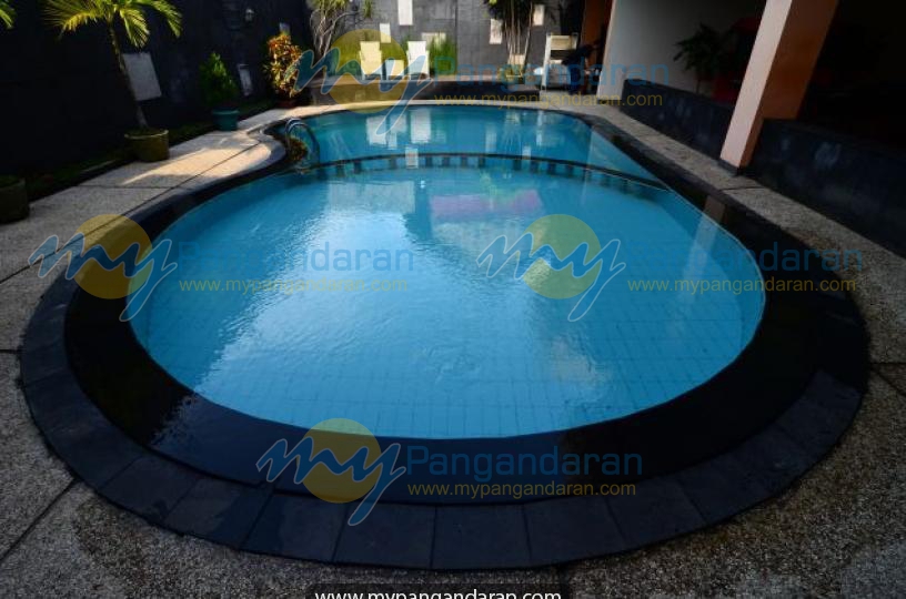    Tampilan swwiming pool Pondok Kembar Mas 2 Pangandaran